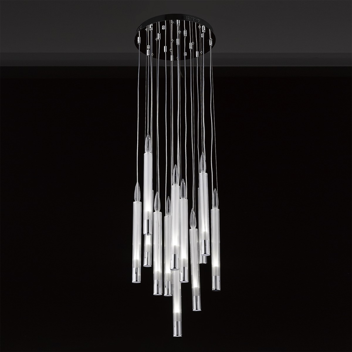 Подвесной светильник Delight Collection Candle P68094-13 chrome