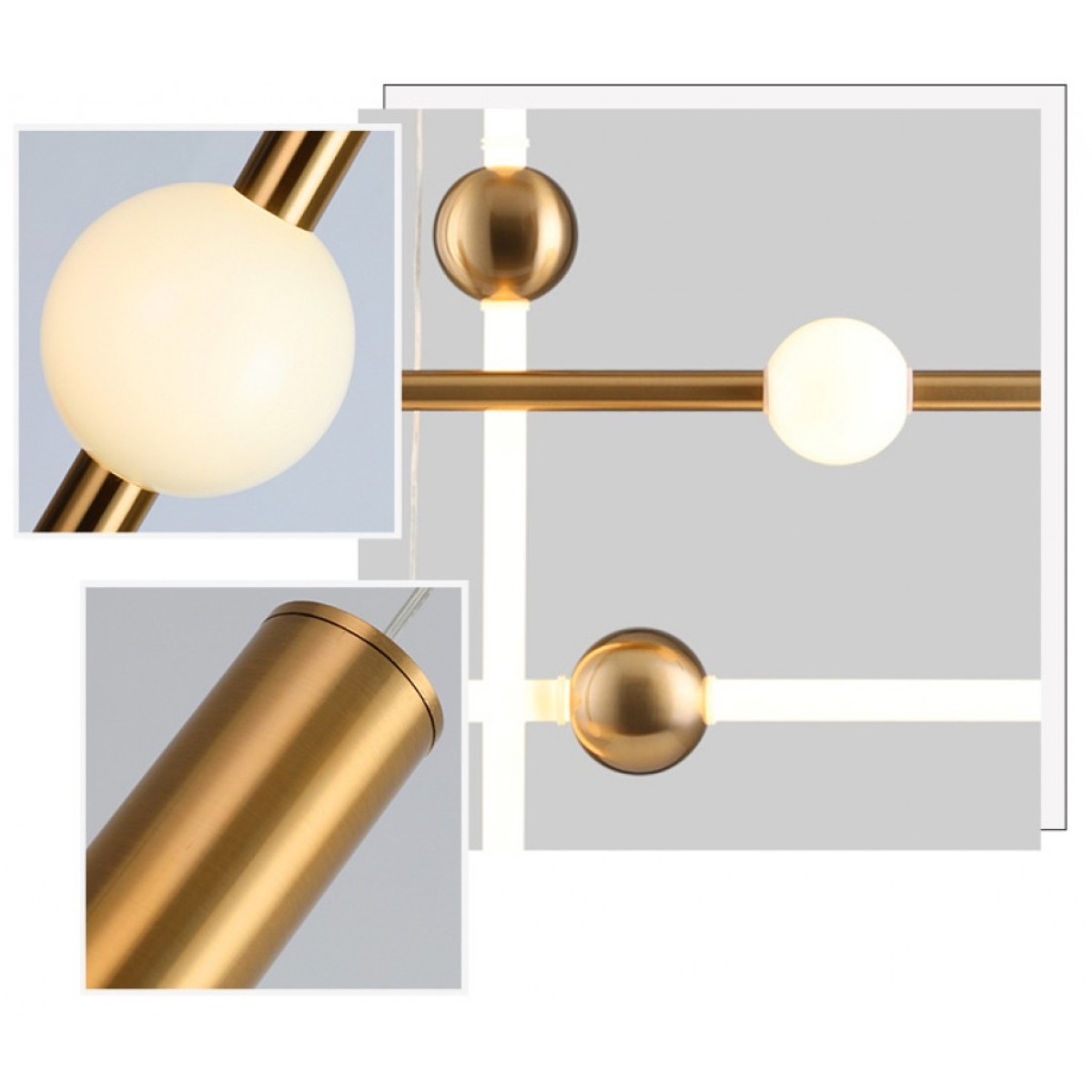 Подвесной светильник Delight Collection Orion A1 gold