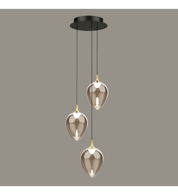 Подвесной светильник Delight Collection MD24001012-3A brass/champagne