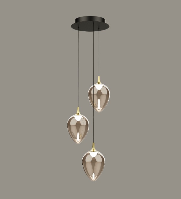 Подвесной светильник Delight Collection MD24001012-3A brass/champagne