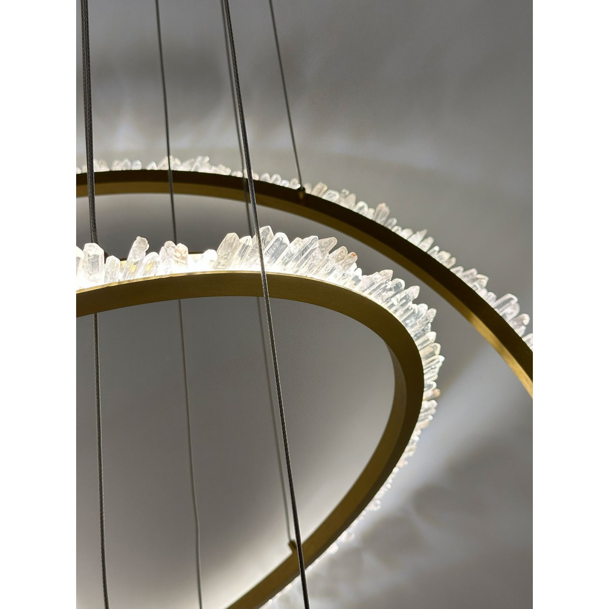 Потолочный светильник Delight Collection Quartz Halo MX20020154-2A satin gold