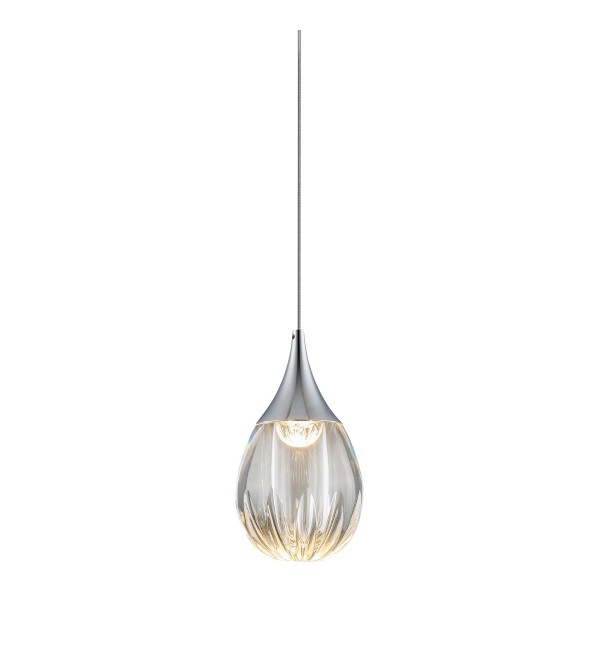 Подвесной светильник Delight Collection Stilla MD24001004-1A chrome/clear