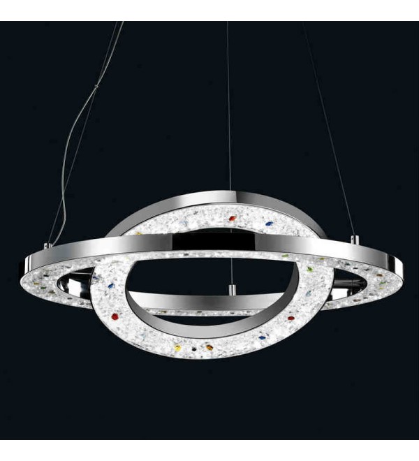Подвесной светильник Illuminati MD1103008-384A chrome/white
