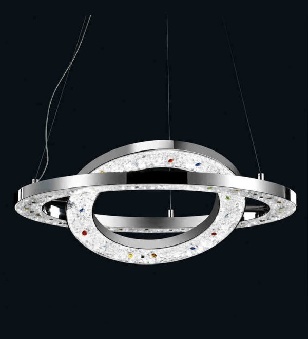 Подвесной светильник Illuminati MD1103008-384A chrome/white