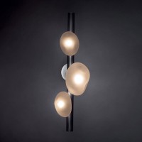 Настенный светильник Delight Collection Matter 5055W/3 black/white