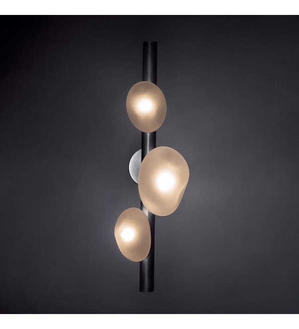 Настенный светильник Delight Collection Matter 5055W/3 black/white