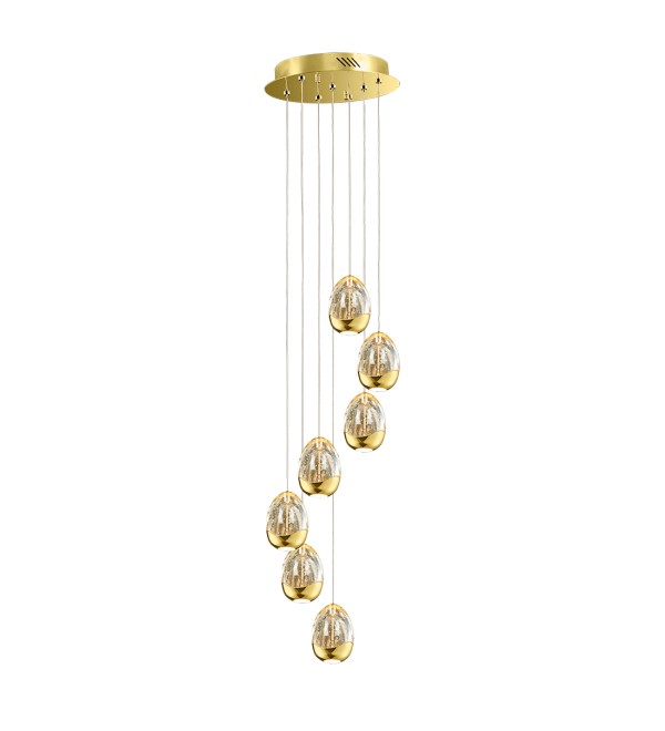 Подвесной светильник Delight Collection Terrene MD13003023-7A gold