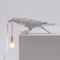 Настольная лампа Seletti Bird Playing White