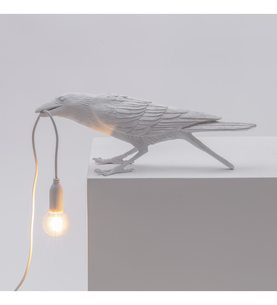 Настольная лампа Seletti Bird Playing White
