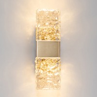 Настенный светильник Delight Collection 88068W gold/clear