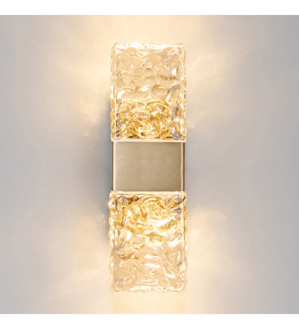 Настенный светильник Delight Collection 88068W gold/clear