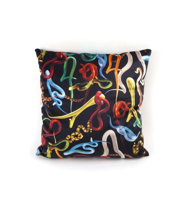Подушка Seletti Toiletpaper Snakes