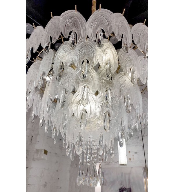 Люстра Delight Collection Crystal leaf 6489P/D800 gold/clear
