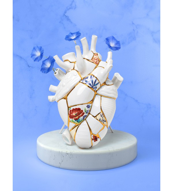 Ваза Seletti Love in Bloom Kintsugi