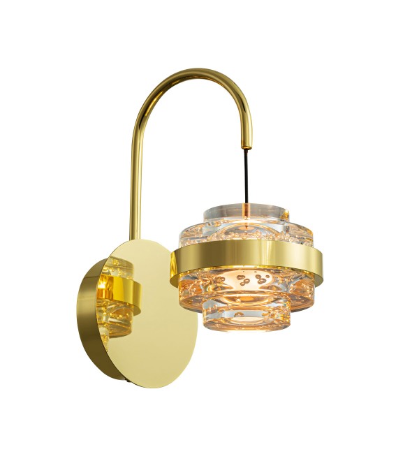 Настенный светильник Delight Collection Indiana MB22030002-1B gold