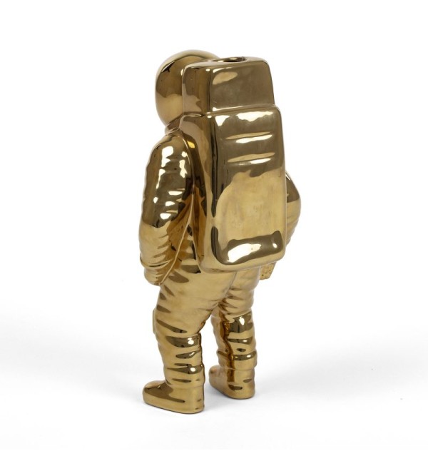Ваза Seletti Cosmic Diner Starman Gold