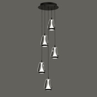 Подвесной светильник Delight Collection MD24001011-5A black/smoky