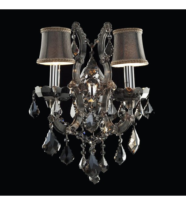 Бра Illuminati Meloni MB09006053-2A chrome/smoky