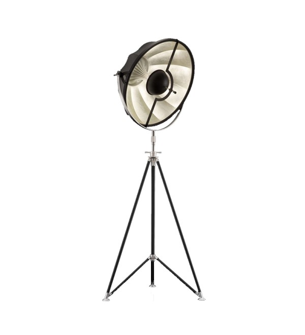 Торшер Delight Collection Studio black/silver