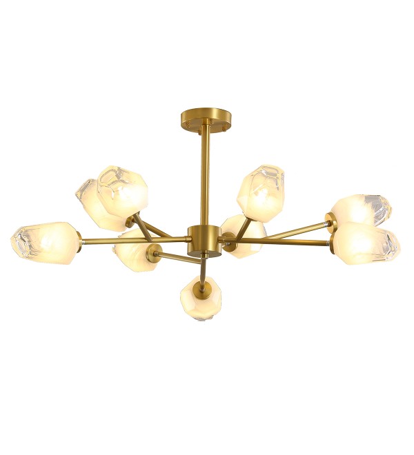 Люстра Delight Collection KM1245P-9 brass