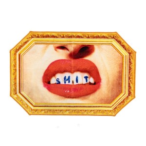 Коврик Seletti Toiletpaper Rugs Shit (Face)