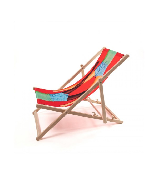 Шезлонг Seletti Toiletpaper Deckchair Scissors