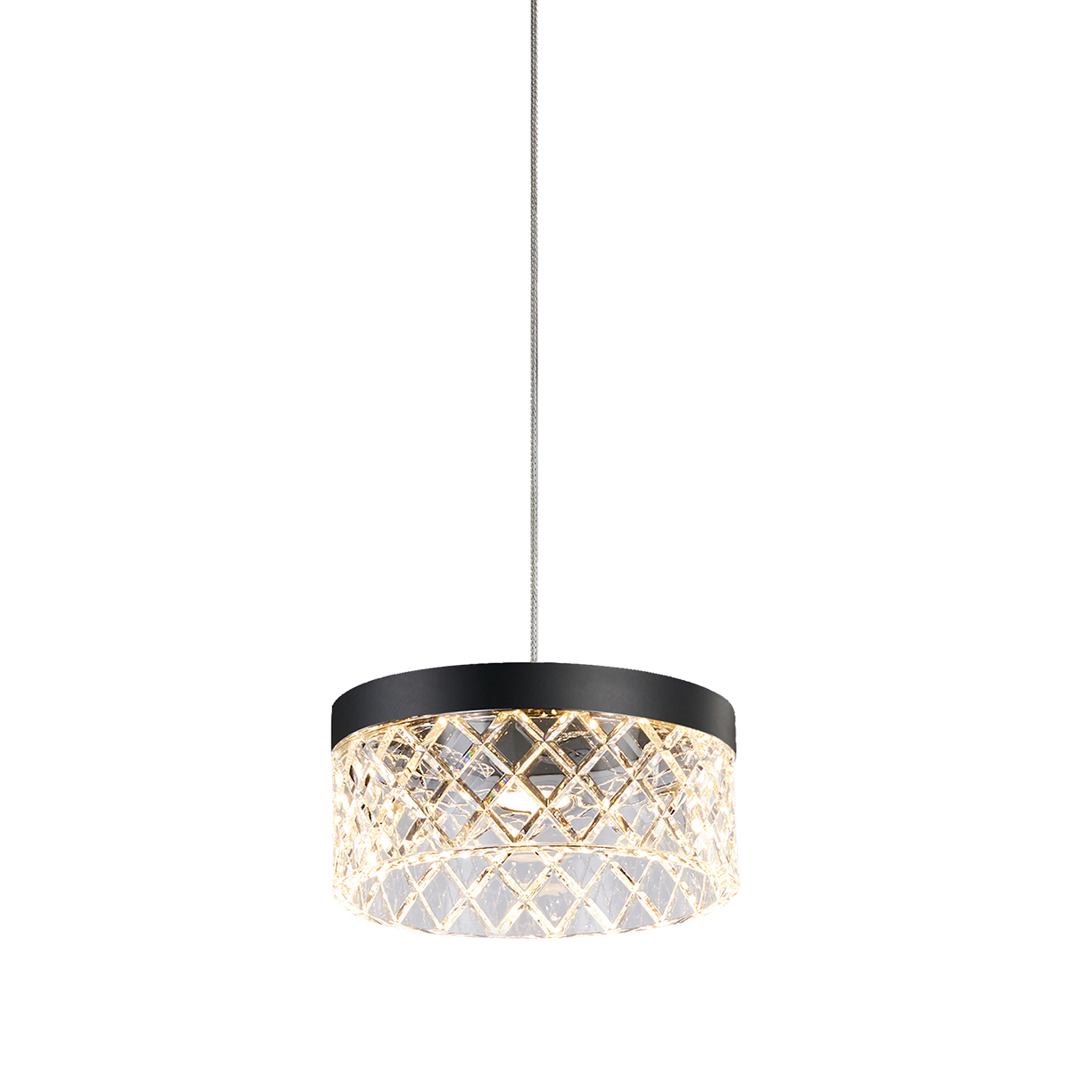 Подвесной светильник Delight Collection Diamond cut MD21020075-1A matt black