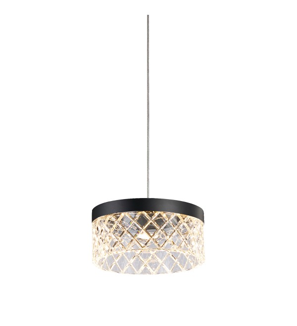 Подвесной светильник Delight Collection Diamond cut MD21020075-1A matt black