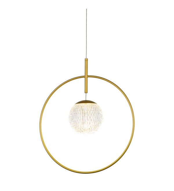 Подвесной светильник Delight Collection Elliot Diamante MD21001043-1A gold