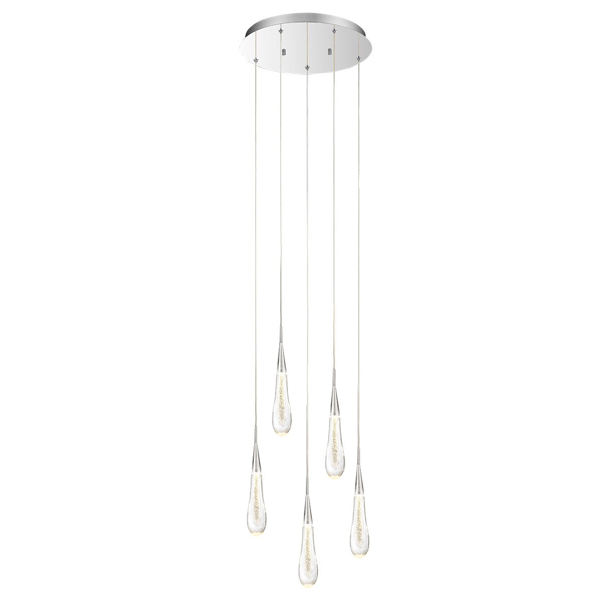Подвесной светильник Delight Collection Pour 5 chrome