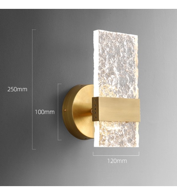 Настенный светильник Delight Collection MT8981-1W brass