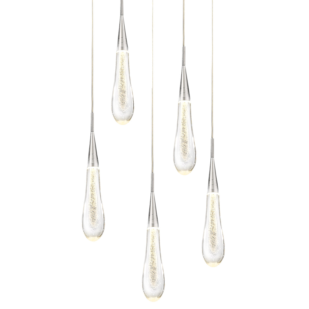 Подвесной светильник Delight Collection Pour DD20591-5 chrome