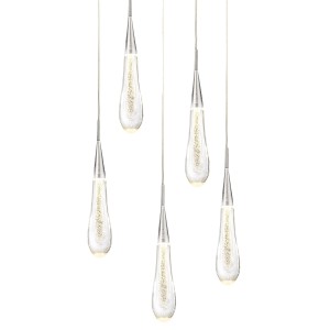 Подвесной светильник Delight Collection Pour DD20591-5 chrome