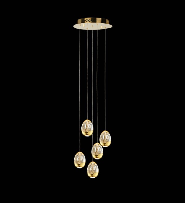 Подвесной светильник Delight Collection Terrene MD13003023-5A gold