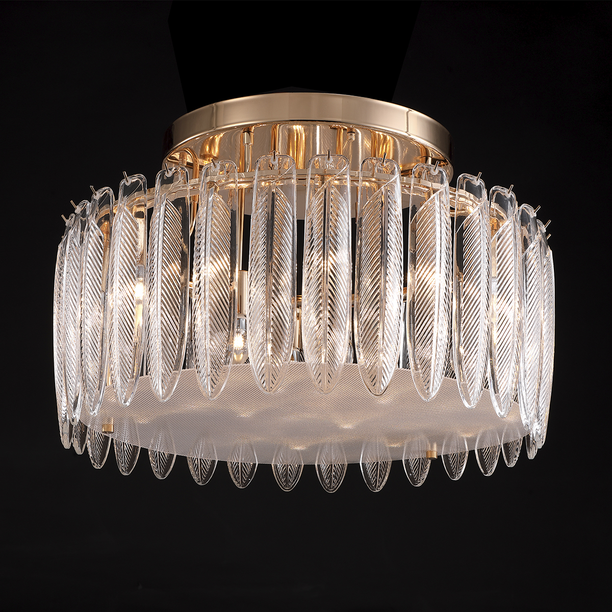 Потолочный светильник Delight Collection Piuma MX22027002-D65 light rose gold