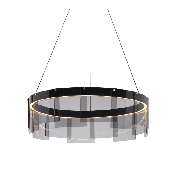 Люстра Delight Collection Stratos D8825P/S black/smoky