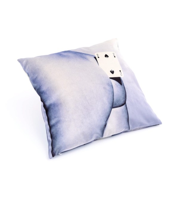 Подушка Seletti Toiletpaper Two Of Spade