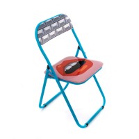 Складной стул Seletti Blow Folding Chair Mouth
