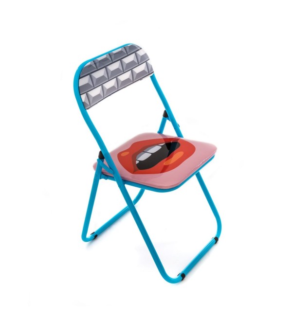 Складной стул Seletti Blow Folding Chair Mouth