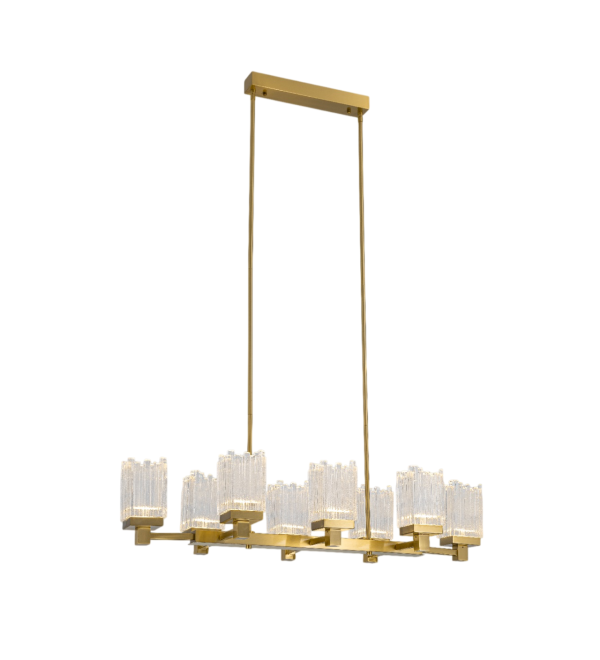 Подвесной светильник Delight Collection MD25020403-8B2 Satin gold