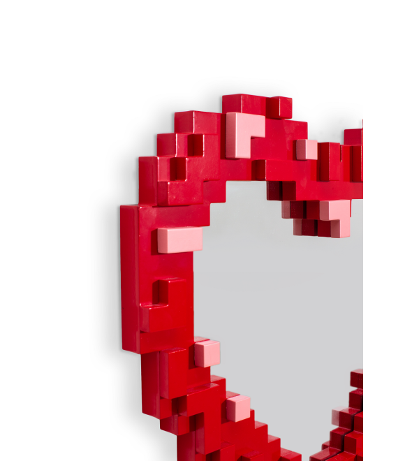 Зеркало Seletti Pixel Heart