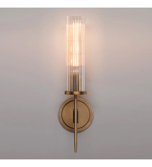 Настенный светильник Delight Collection Alouette 1 brass