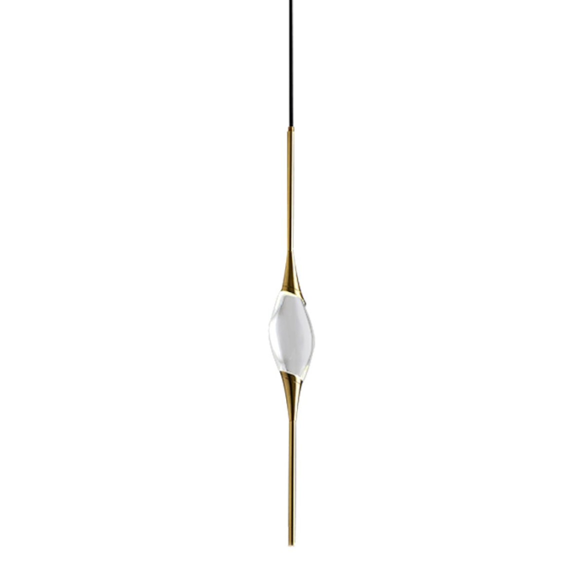 Подвесной светильник Delight Collection Pezzo 1 gold