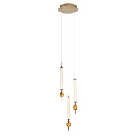 Подвесной светильник Delight Collection OD2503-3 gold