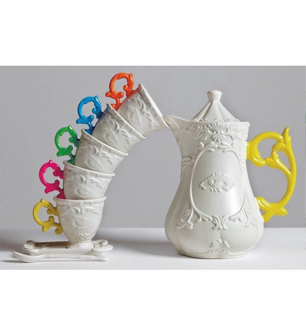 Кофейная пара Seletti I-Wares I-Coffee Green