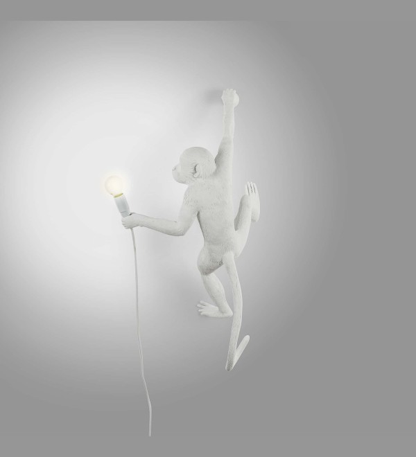 Настенный светильник Seletti Monkey Lamp Hanging Right