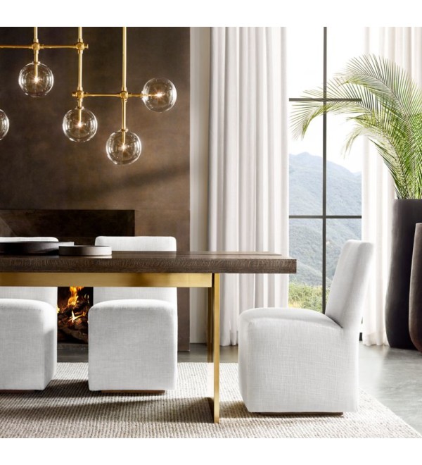 Потолочный светильник Delight Collection Globe Mobile 7A brass