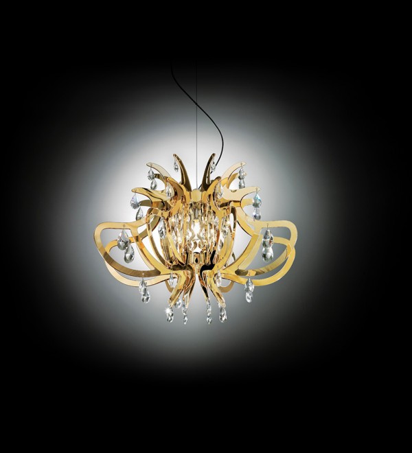 Люстра Slamp Lillibet Gold