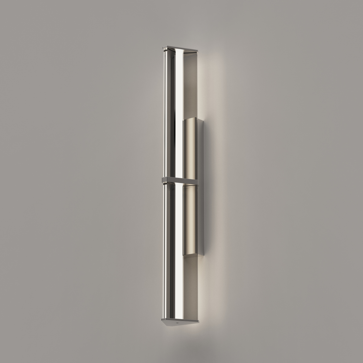 Настенный светильник Delight Collection MD24001031 MB24001031-1A nickel/grey