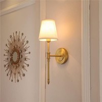 Настенный светильник Delight Collection MT8865-1WL brass
